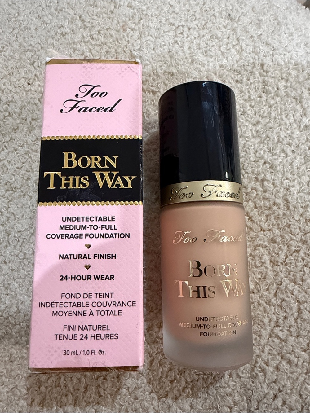 Too Faced Born This Way Foundation - in 08 Vanilla NEW!